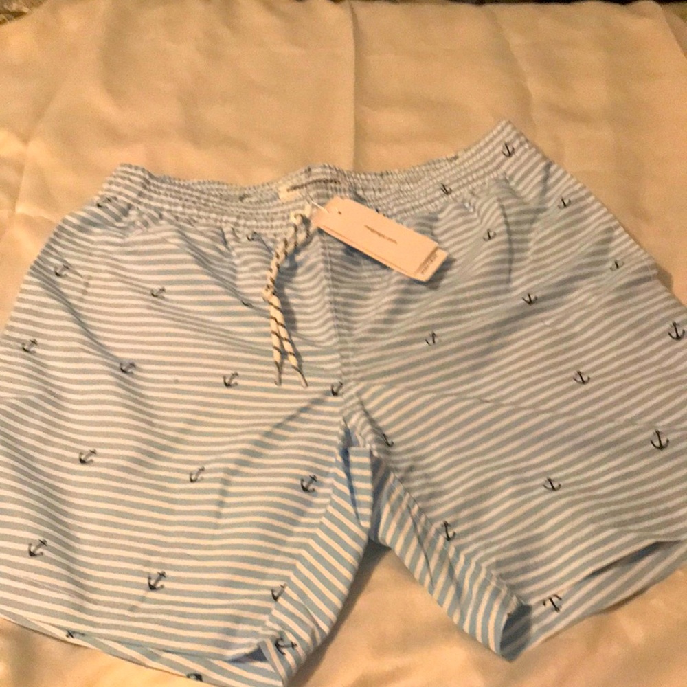 New With Tags Maamgic.com Swim Trunks Mens Drawstring XL